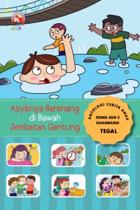 Image of ASYIKNYA BERENANG DI BAWAH JEMBATAN GANTUNG